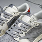 Travis Scott AJ1 Low x Stussy 'Grey White Red' (Custom)