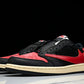 Travis Scott AJ1 Retro Low ‘Black Red' (Unreleased)