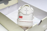 Travis Scott AJ1 Low x Supreme 'White' (Custom)