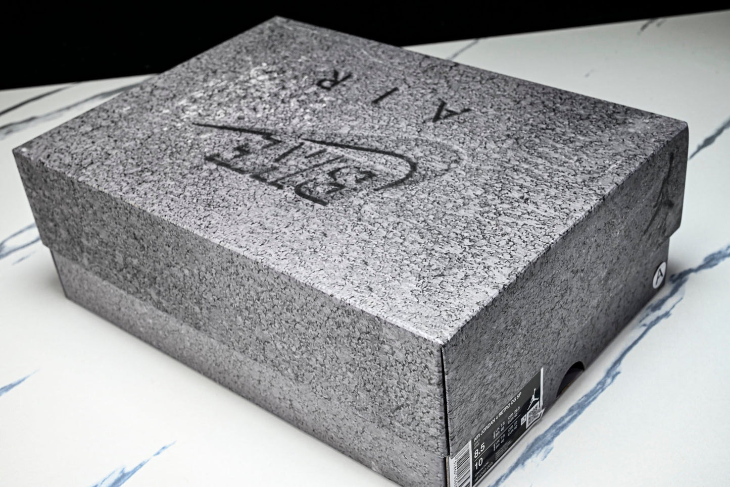 Nigel Sylvester x AJ4 Retro OG Brick by Brick 'Grey' (Unreleased)