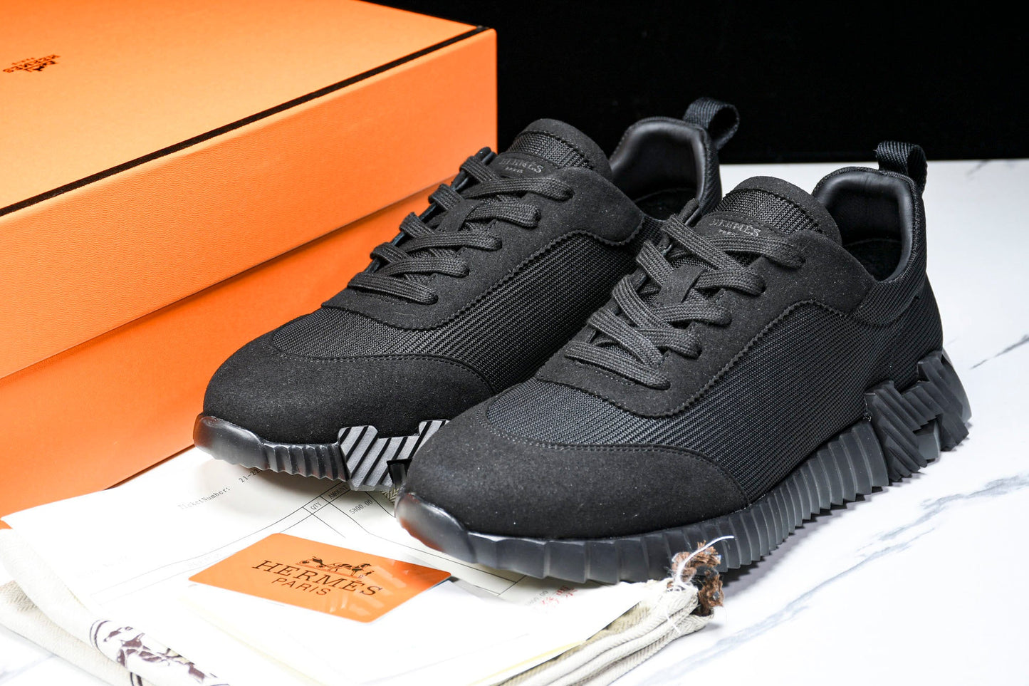 Hermès Bouncing Sneaker 'Triple Black'