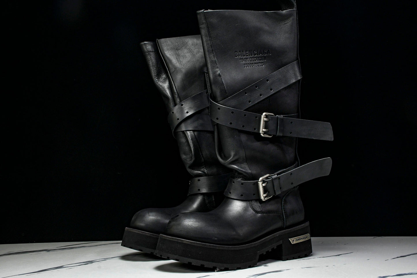 Вalenciaga Venom High Boot 'Black'