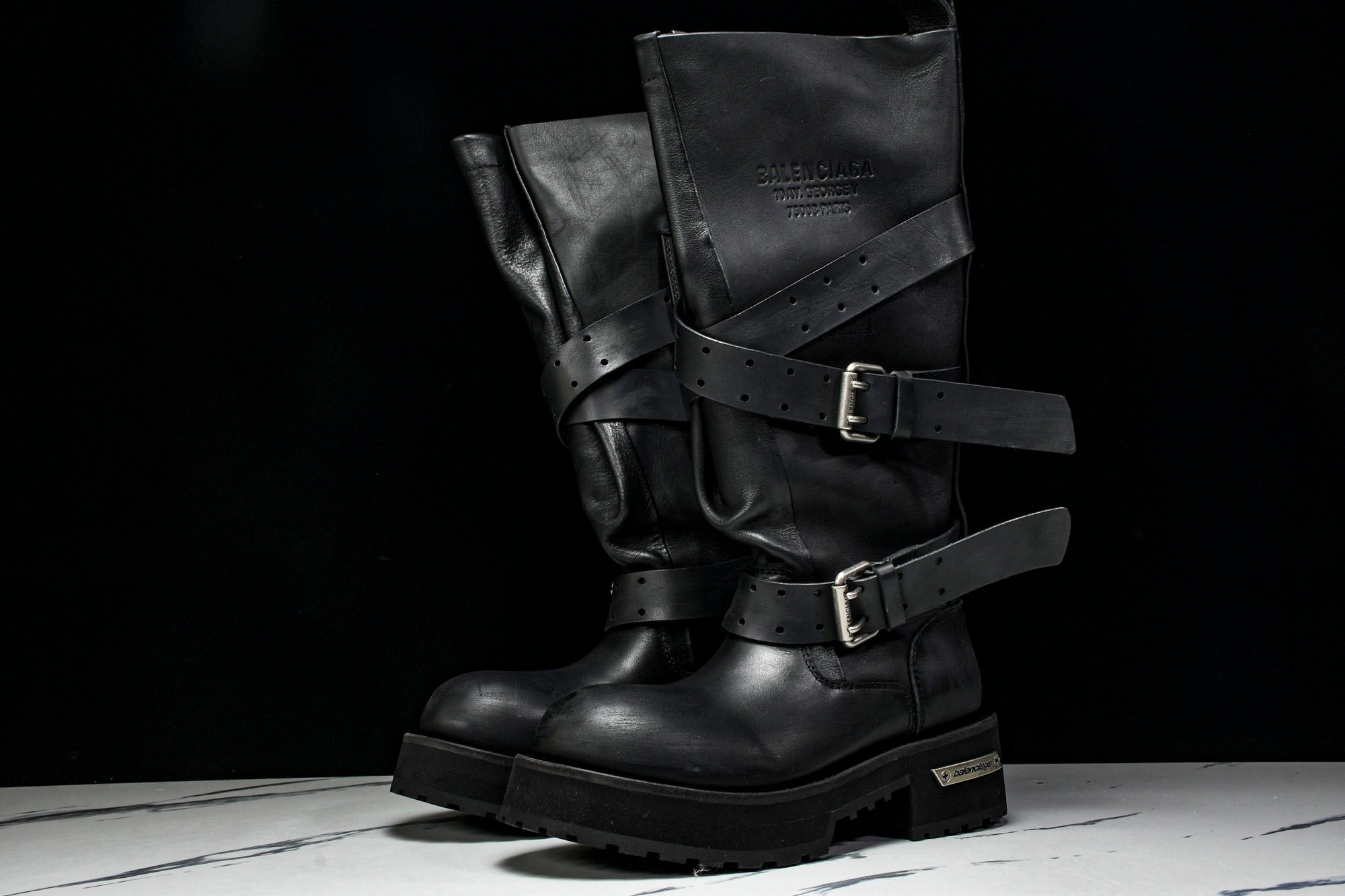 Вalenciaga Venom High Boot 'Black'