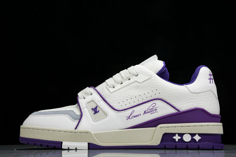 Louis Vuittоп Trainer Low 'Signature White Violet'