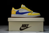 Travis Scott AJ1 Low OG 'Canary' - UK 9 / US 10 / EU 44