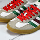 Guссi x Gazelle 'White Green Red'