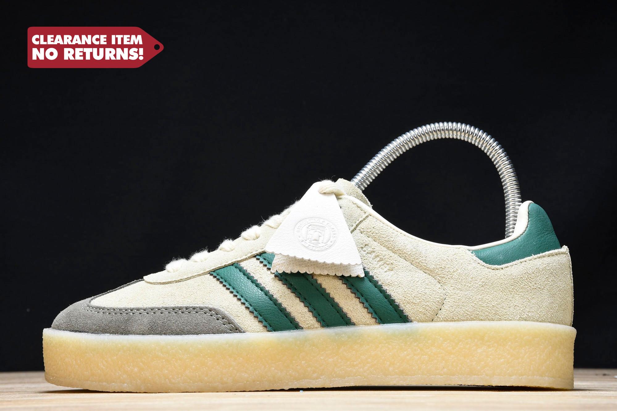 AD x Clarks '8th Street Samba' by Ronny Fieg 'White Green' - UK 3.5 / US 4 (W 5) / EU 36