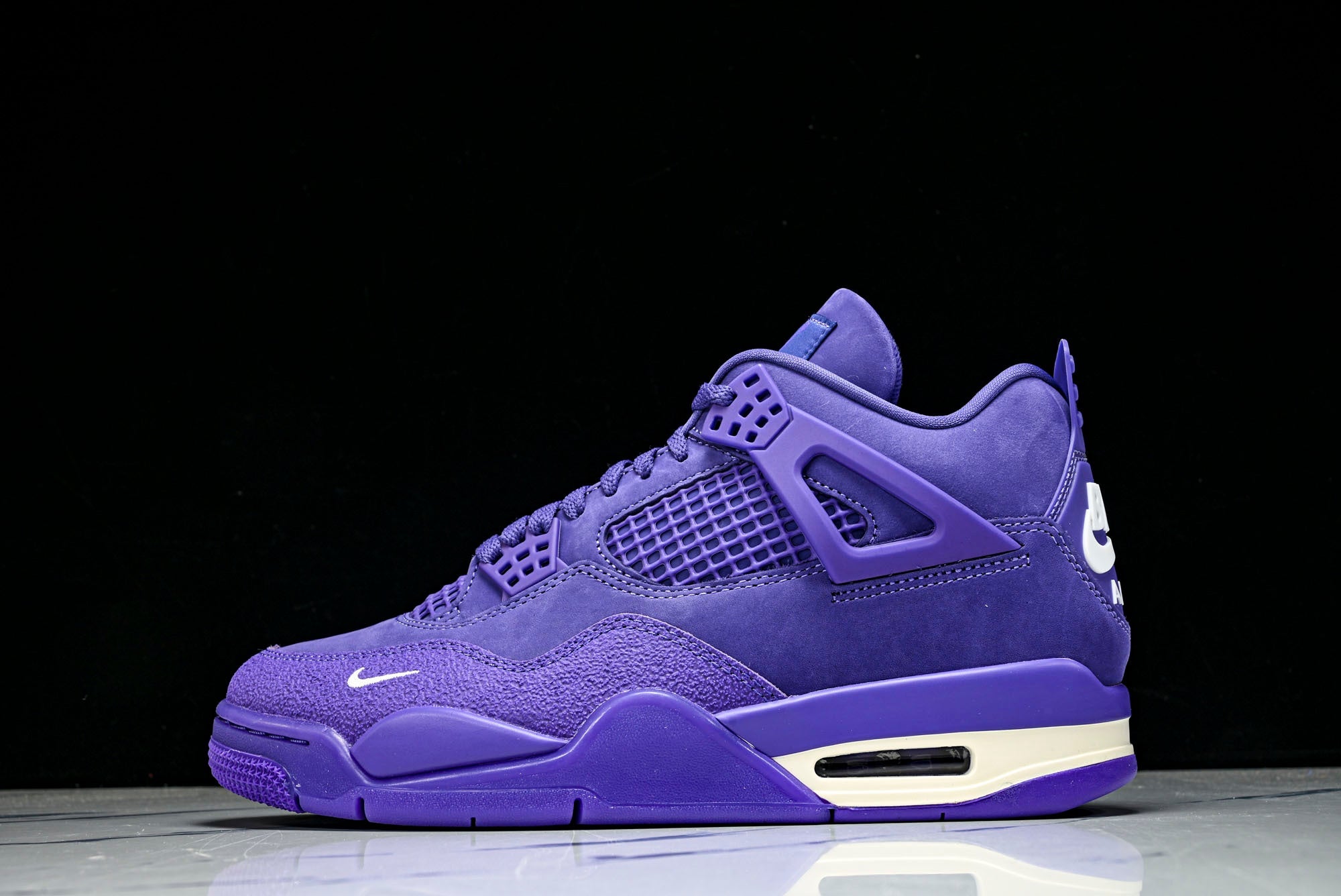 Nigel Sylvester x AJ4 Retro OG Brick by Brick 'Purple' (Unreleased)