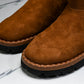 Prada Suede Booties 'Brown'