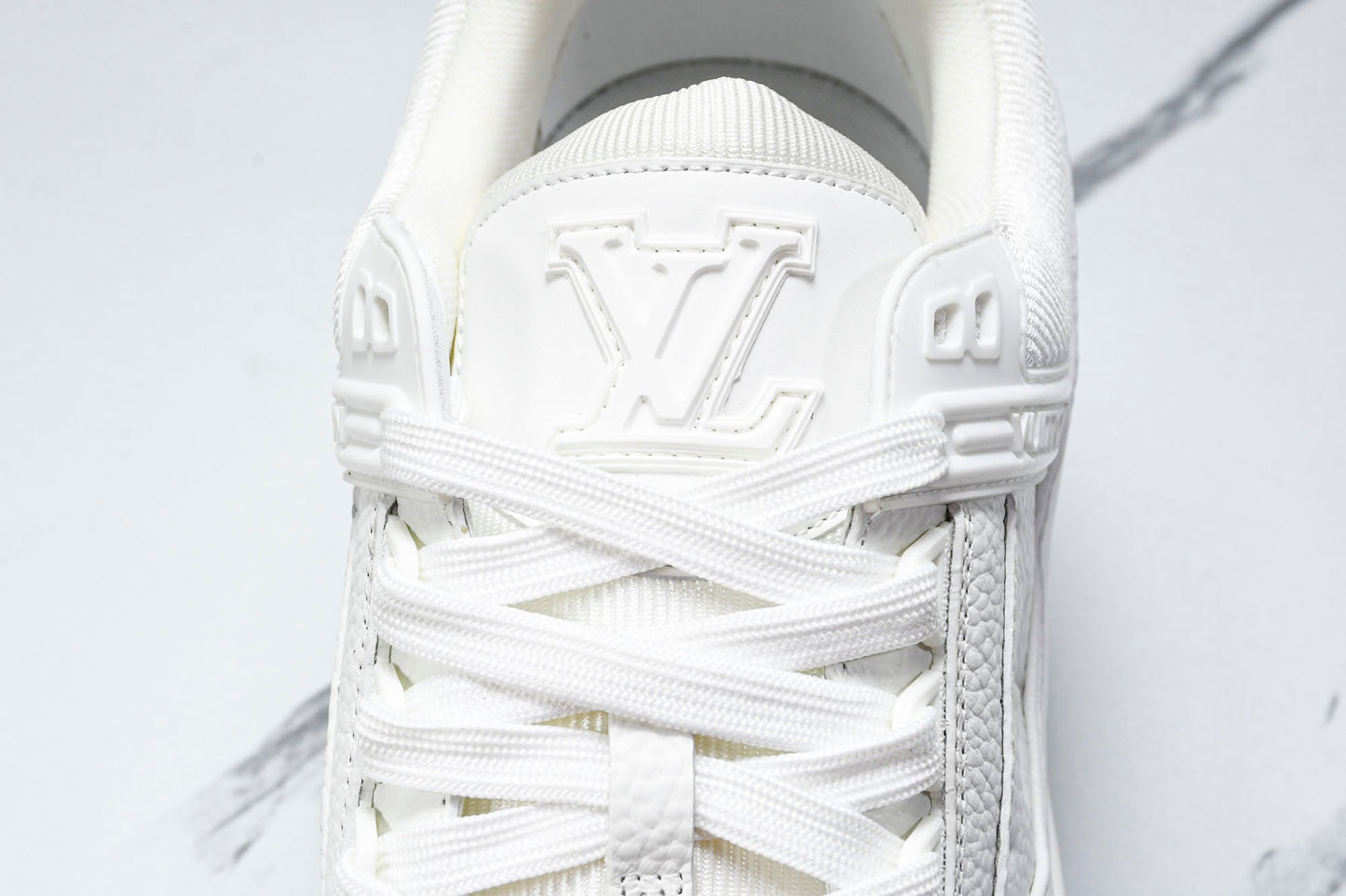 Louis Vuittоп Trainer Low 'White Embossed' - UK 8 / US 9 / EU 42