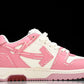Off-White Out Of Office OOO Low Top 'Sartorial Stitching - Pink White'