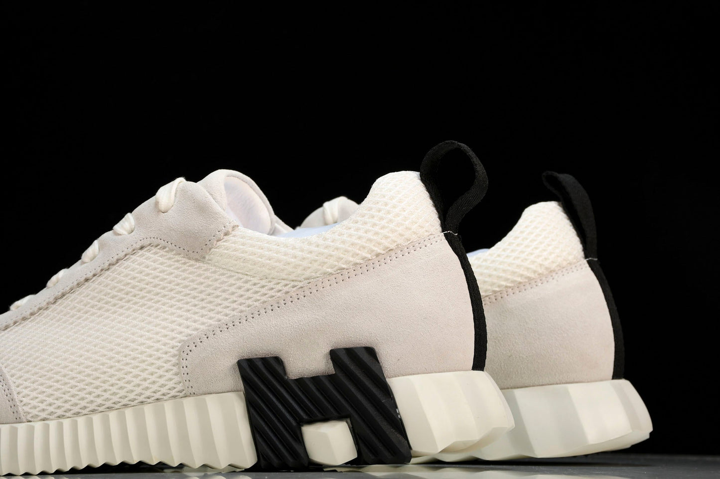 Hermès Bouncing Sneaker 'Blanc Noir'