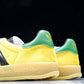 Guссi x Gazelle 'Yellow Green Velvet'