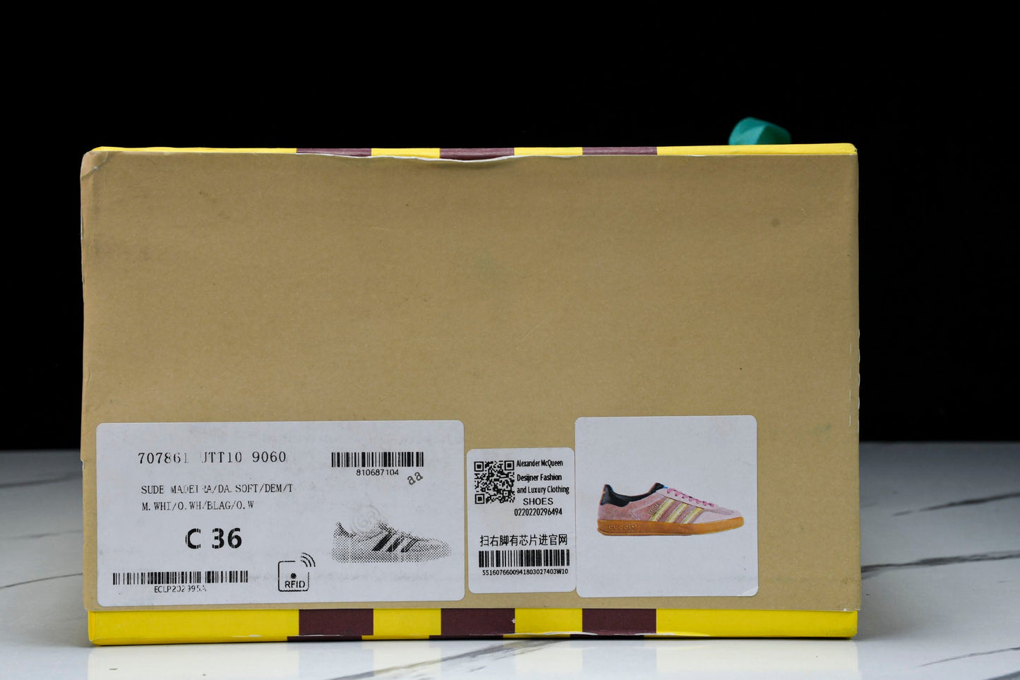 Guссi x Gazelle 'Pink Velvet'