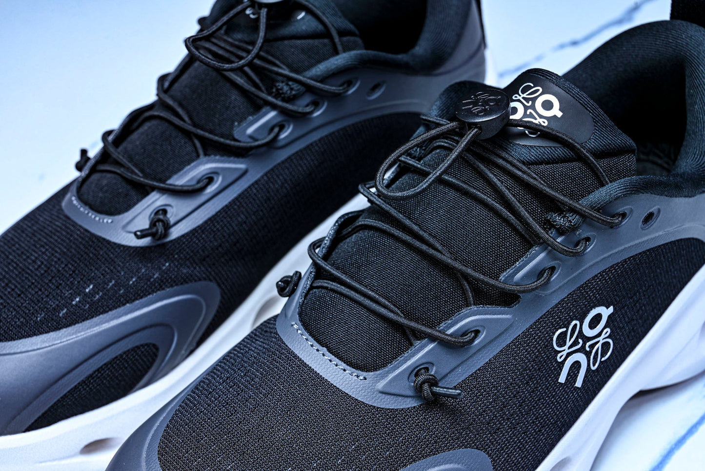 LOEWE × ON Cloudsolo 'Black White'