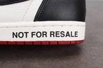 AJ1 Retro High "Not for Resale" Varsity Red - UK 8.5 / US 9.5 / EU 43