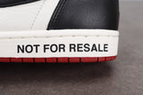 AJ1 Retro High "Not for Resale" Varsity Red - UK 8.5 / US 9.5 / EU 43