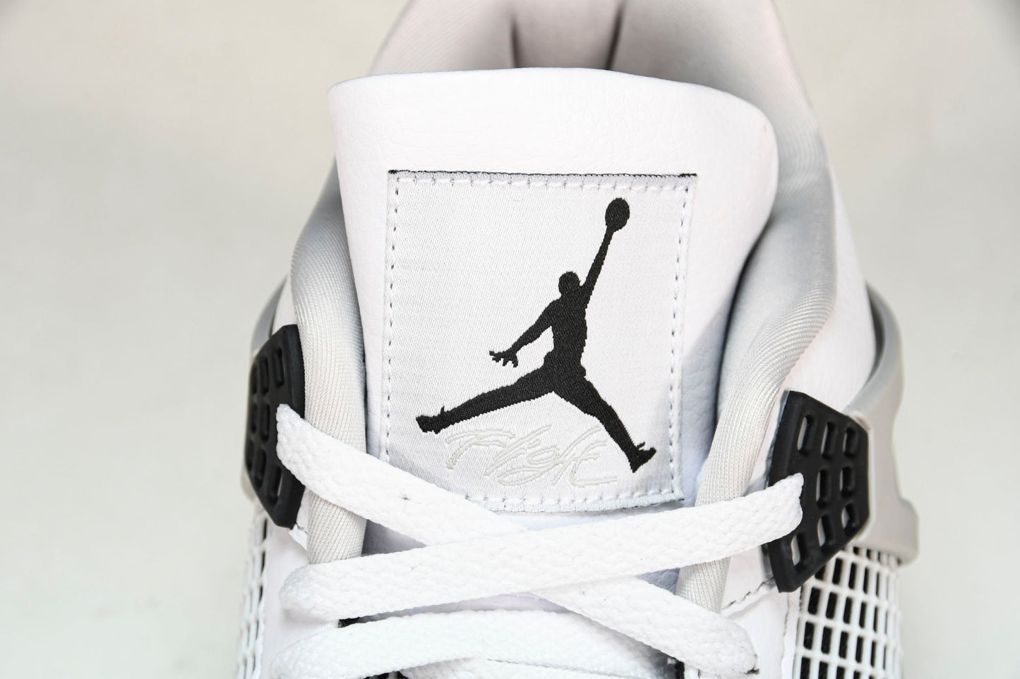 AJ4 Retro 'Military Black' - UK W 3 (M 3.5) / US W 5.5 (M 4) / EU 36