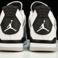 AJ4 Retro 'Military Black' - UK W 3 (M 3.5) / US W 5.5 (M 4) / EU 36