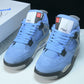 AJ4 Retro 'University Blue' - UK W 3 (M 3.5) / US W 5.5 (M 4) / EU 36