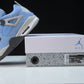 AJ4 Retro 'University Blue' - UK W 3 (M 3.5) / US W 5.5 (M 4) / EU 36