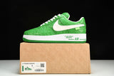 Louis Vuittоп x AF1 by Virgil Abloh 'Green'