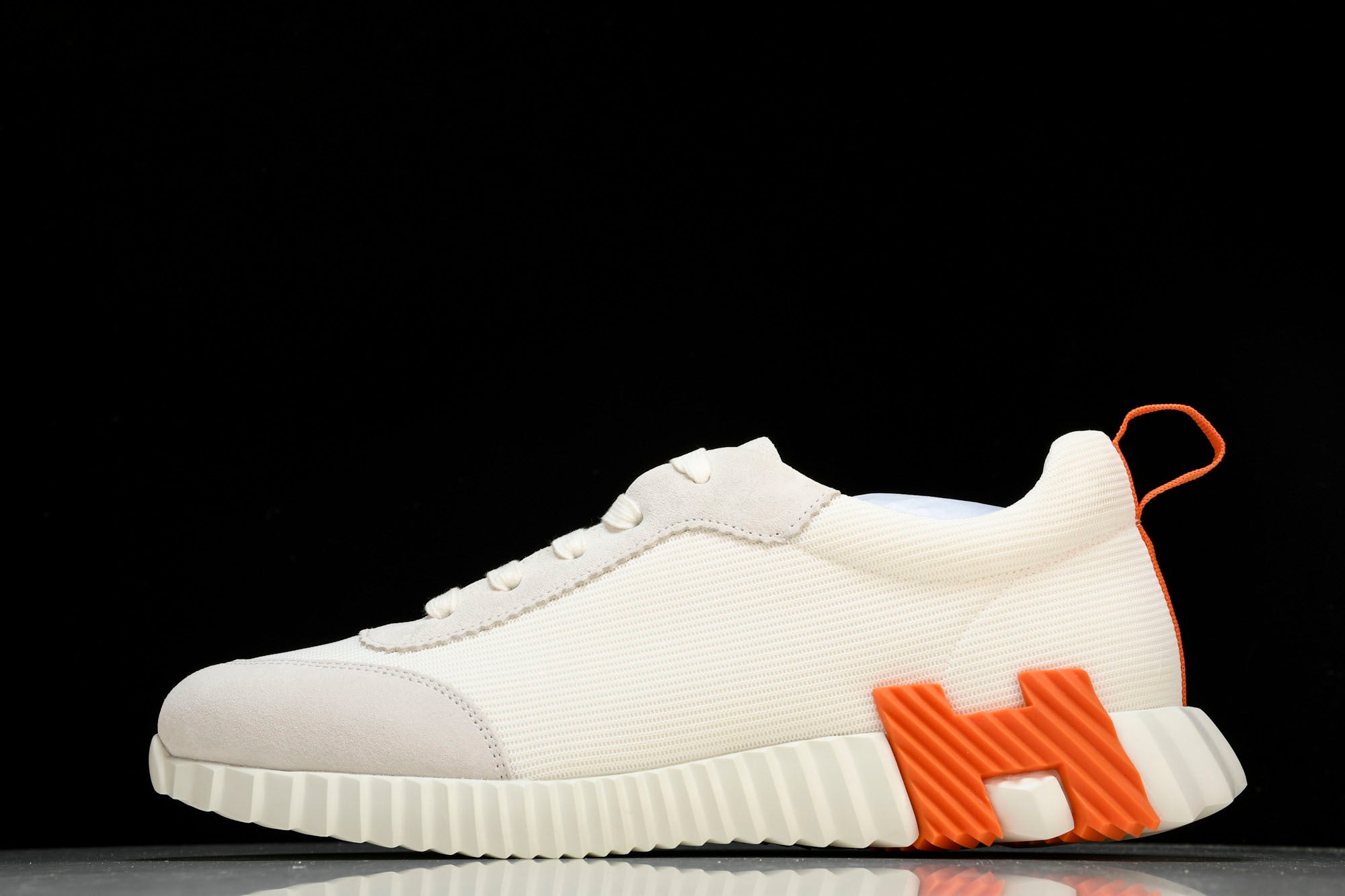 Hermès Bouncing Sneaker 'Blanc Orange'