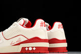 Louis Vuittоп Trainer Low 'Signature White Red'