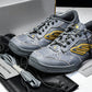 Вalenciaga Hamptons Worn-Out Sneaker 'Grey Yellow'