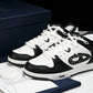 D1or B57 Mid-Top "Black White'