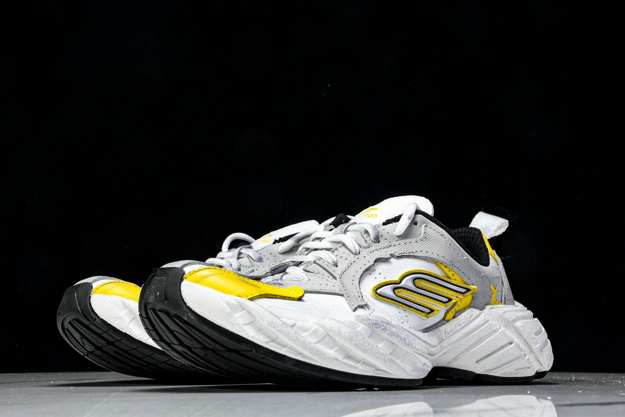 Вalenciaga Monday Shoe 'White Yellow'