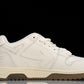 Off-White Out Of Office OOO Low Top "For Walking" - White Sand