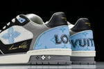 Louis Vuittоп Trainer Low Velcro Strap 'Blue Black'