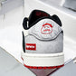 Travis Scott AJ1 Low x Year of The Snake x Supreme 'Grey Black' (Custom)