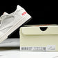 Travis Scott AJ1 Low x Supreme 'White Black Sole' (Custom)