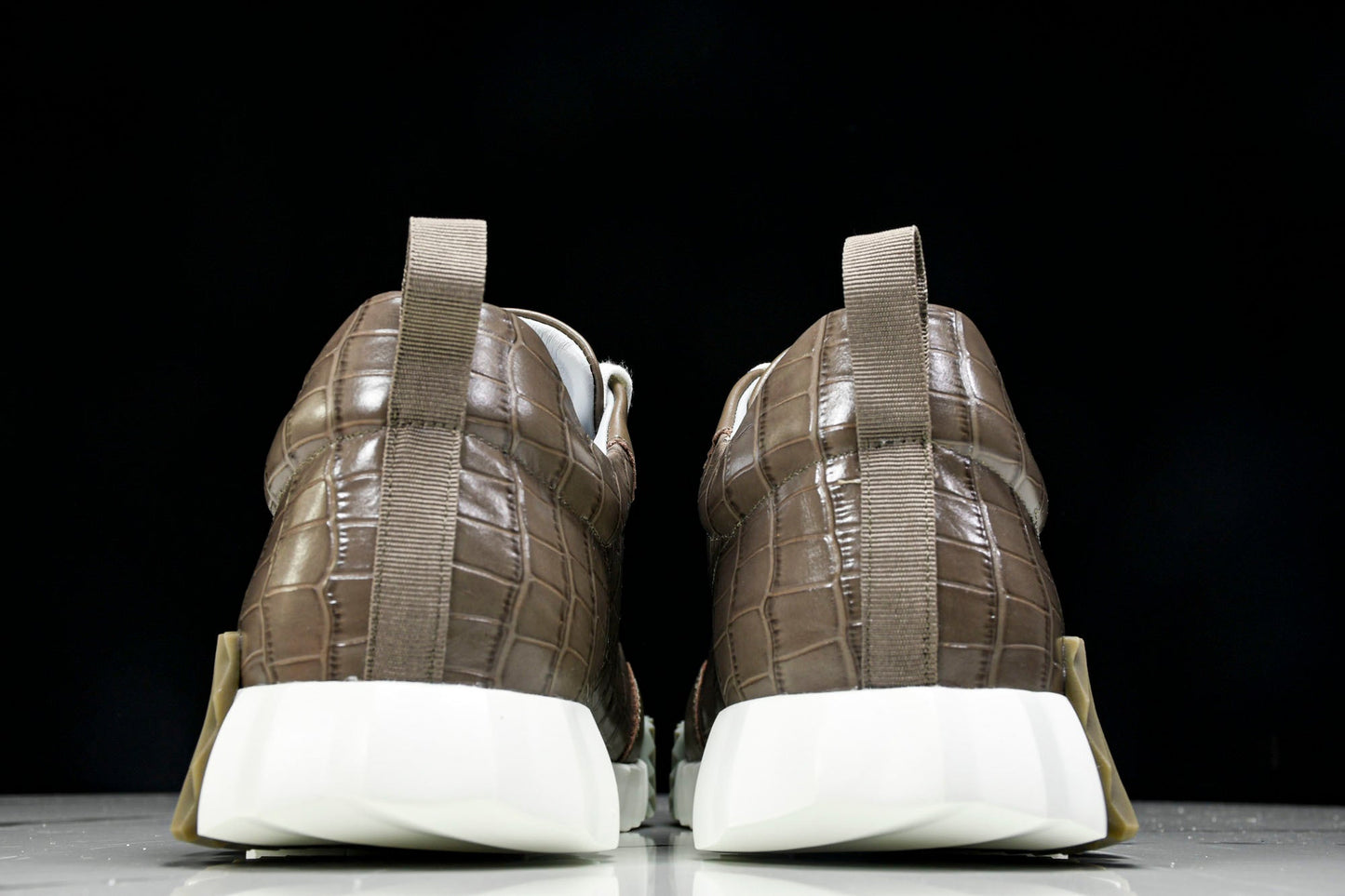 Нermès Bouncing Sneaker 'Etoupe Crocodile'