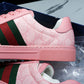 Guссi Ace Web 'Pink Monogram'