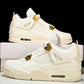 AJ4 Retro 'Metallic Gold'