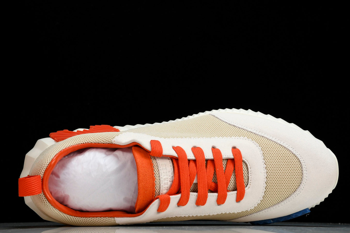 Hermès Bouncing Sneaker 'Beige Orange Bleu'