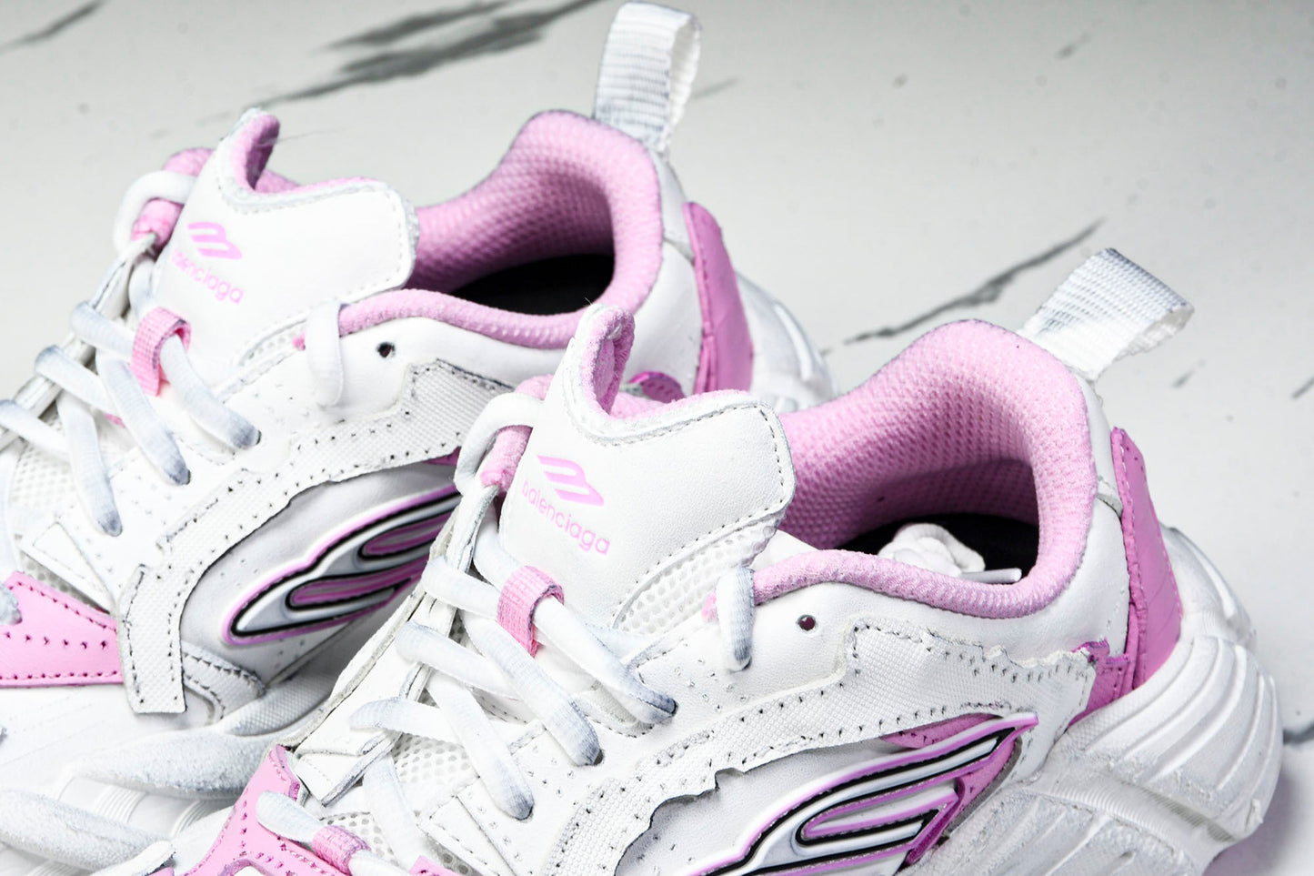 Вalenciaga Monday Shoe 'White Pink'