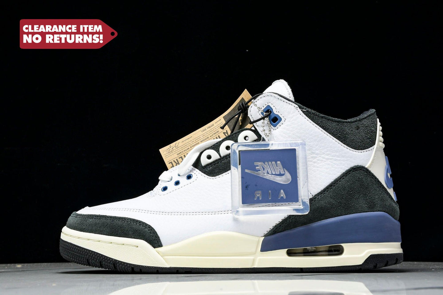 Jordan 3 Retro OG x A Ma Maniere 'Diffused Blue' - UK 7 / US 8 / EU 41