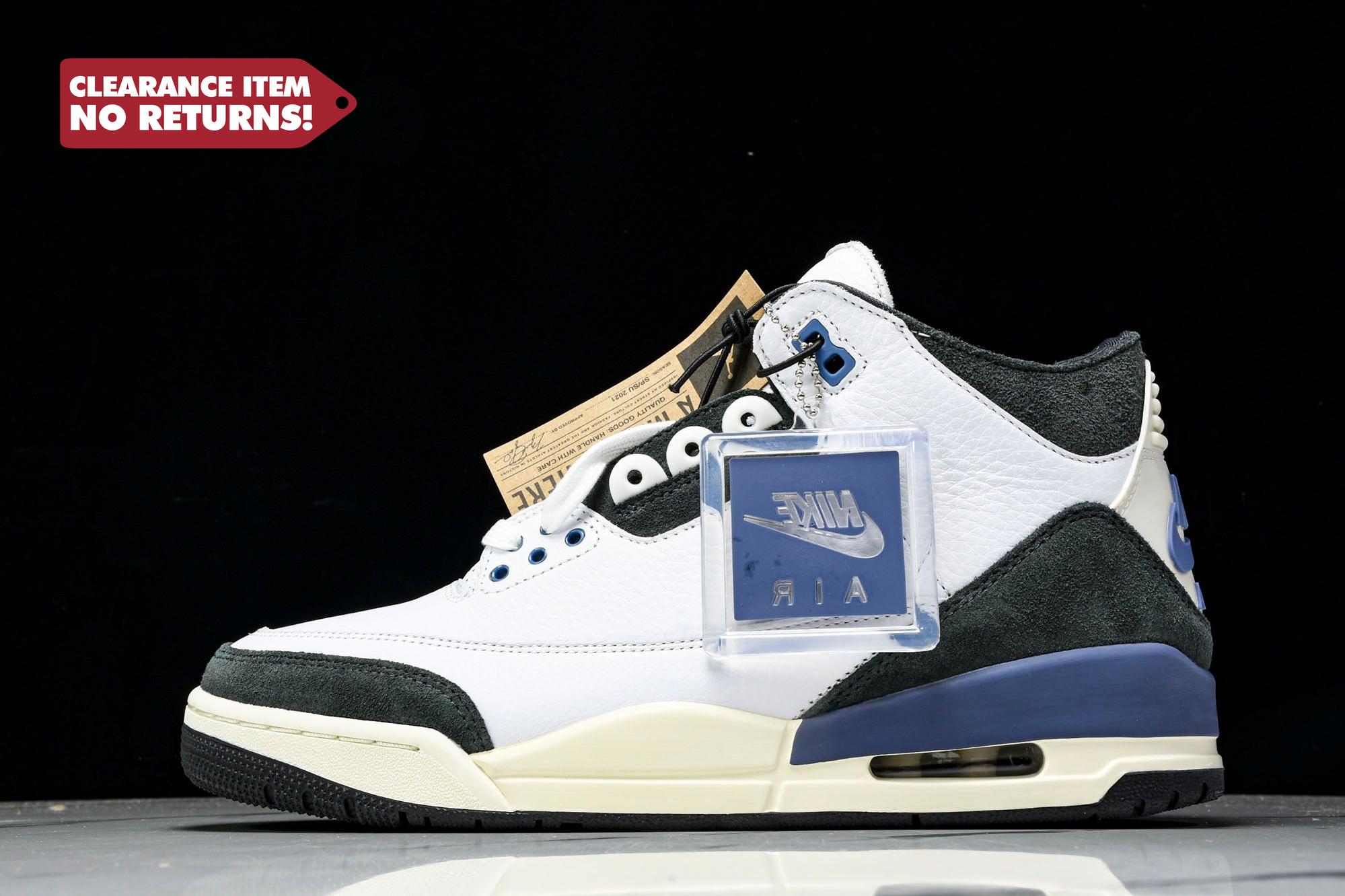 Jordan 3 Retro OG x A Ma Maniere 'Diffused Blue' - UK 7 / US 8 / EU 41