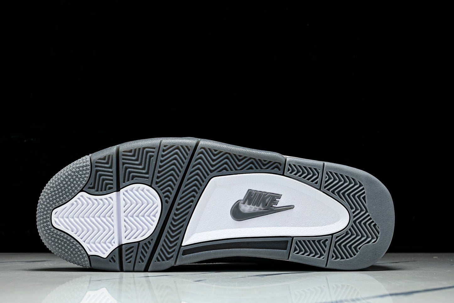 Nigel Sylvester x AJ4 Retro OG Brick by Brick 'Grey' (Unreleased)