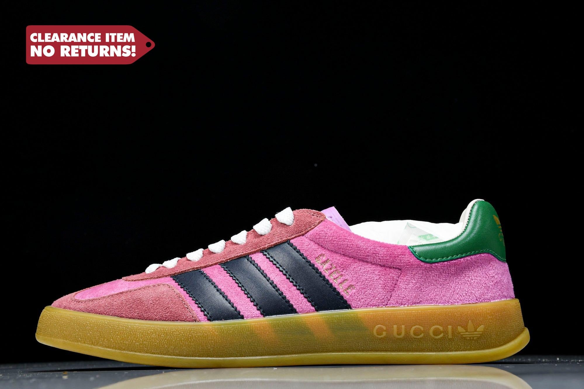 Guссi x Gazelle 'Pink' - UK 7.5 / US 8 / EU 41