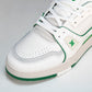 Louis Vuittоп Trainer Low 'Signature White Green'
