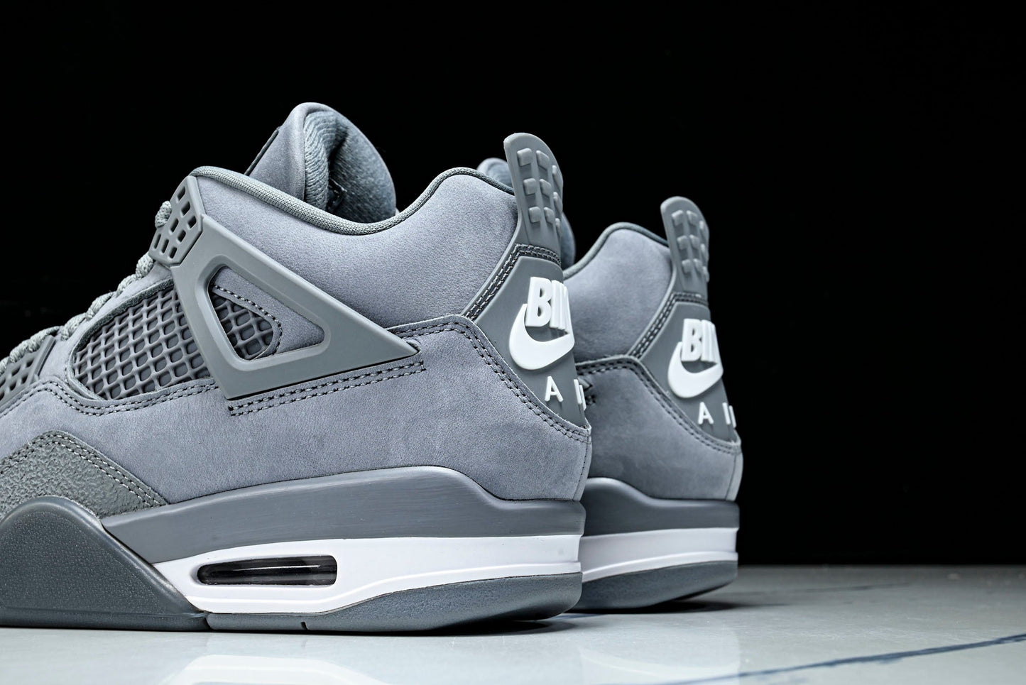 Nigel Sylvester x AJ4 Retro OG Brick by Brick 'Grey' (Unreleased)
