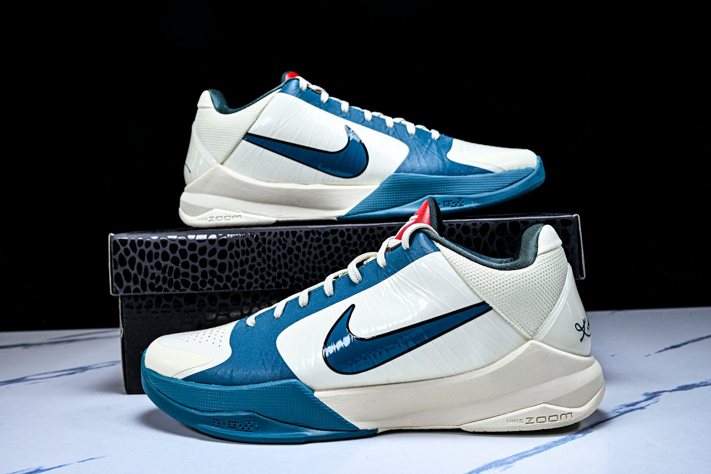 Kobe 5 Protro x Caitlin Clark 'Coconut Milk Spruce'