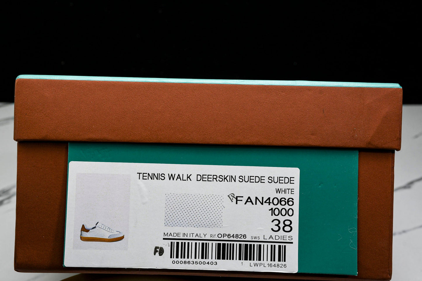 Loro Piana Tennis Walk 'White Perforated'