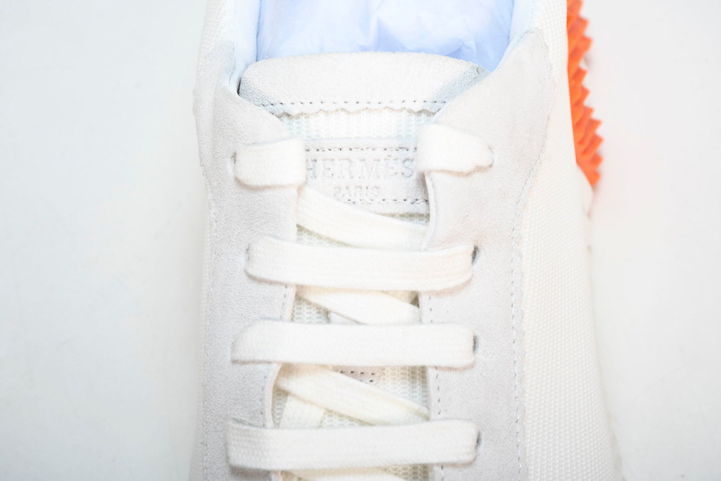 Hermès Bouncing Sneaker 'Blanc Orange'