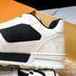 Louis Vuittоп Trainer Low Velcro Strap 'Black White'